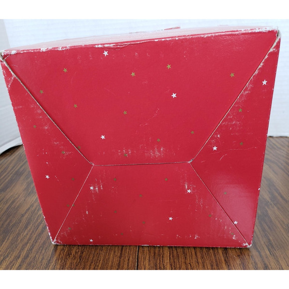 Vintage Make The Season Bright Snowman with Black Top Hat Treat Jar - Picture 6 of 6